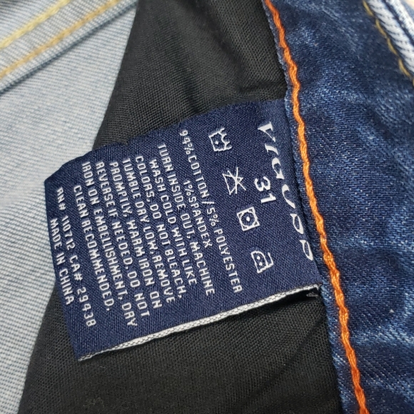 🎁 VIGOSS Slim Straight Leg Jeans - Picture 7 of 8